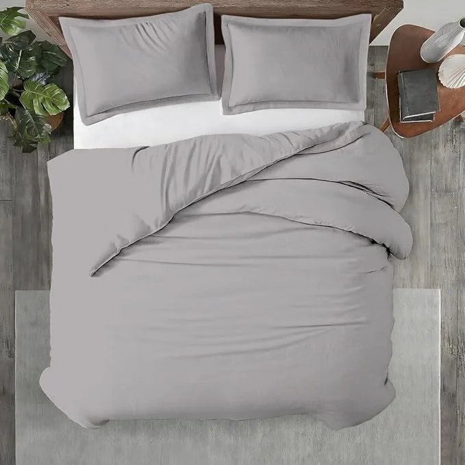 Exclusive Kotton Culture 3 Pc Twin XL Twin Duvet Cover Set- Egyptian Cotton 600 High-Grade