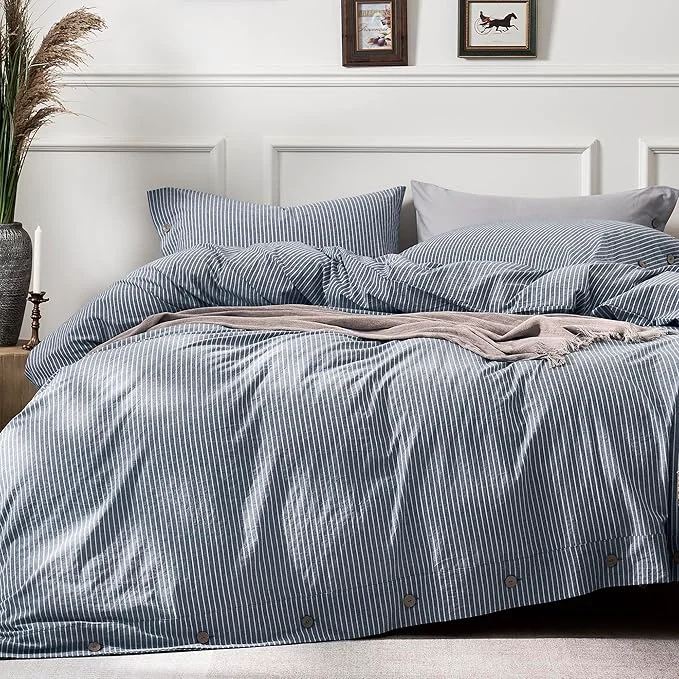 Optimized JELLYMONI Cotton Duvet Cover Cal King Size Quality