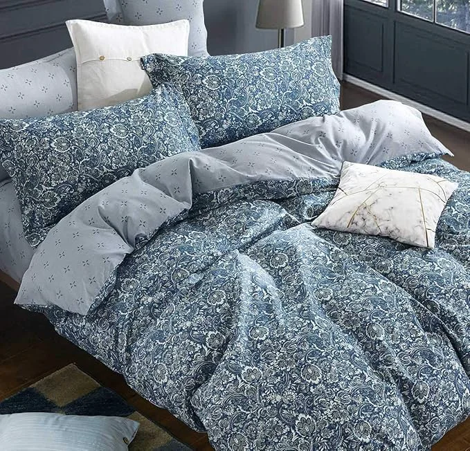 Organic SLEEPBELLA Duvet Cover Set 600 Thread Count Cotton Bedding Set Trusted