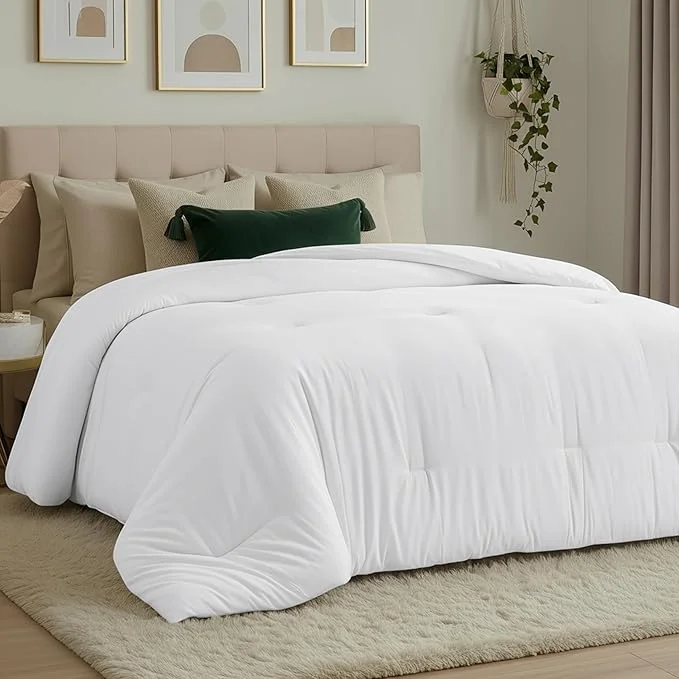 Unique Utopia Bedding Comforters King Size All Season Duvet Insert Down Efficient