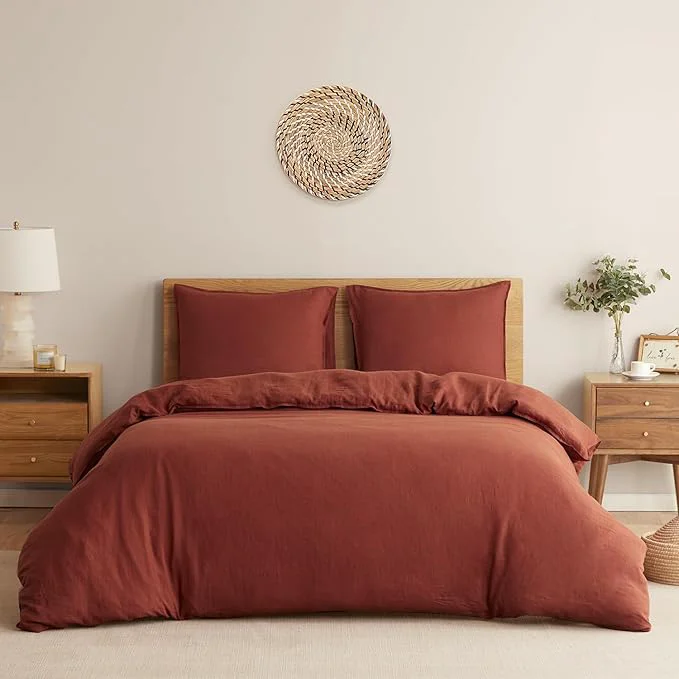 Trendy DAPU Linen Duvet Cover Set World-Class