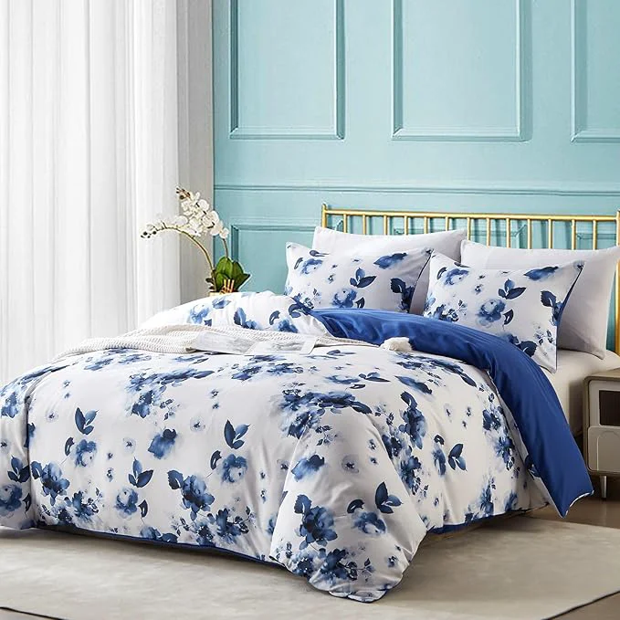 Safe Cupocupa Duvet Cover Full Size Set Boho Floral Pattern Full Duvet Cover Set Artisan