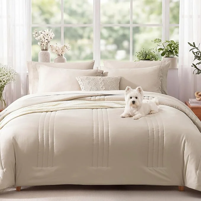 Effective Monbix Super King Size Comforter Set Safe