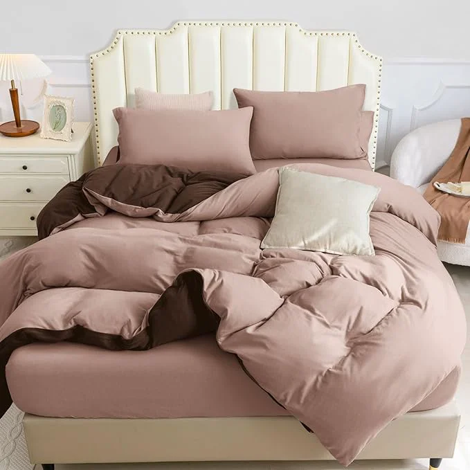 Unique PURE ERA Jersey Knit Duvet Cover Set T-Shirt Cotton Super Soft Comfy 3pc Efficient