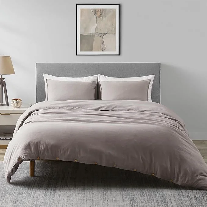Carefully Designed DAPU Linen Duvet Cover Set Flexible