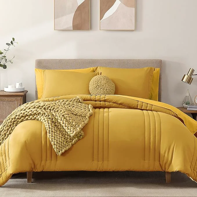 Environmentally Friendly Monbix Full Comforter Set Easy-to-Use