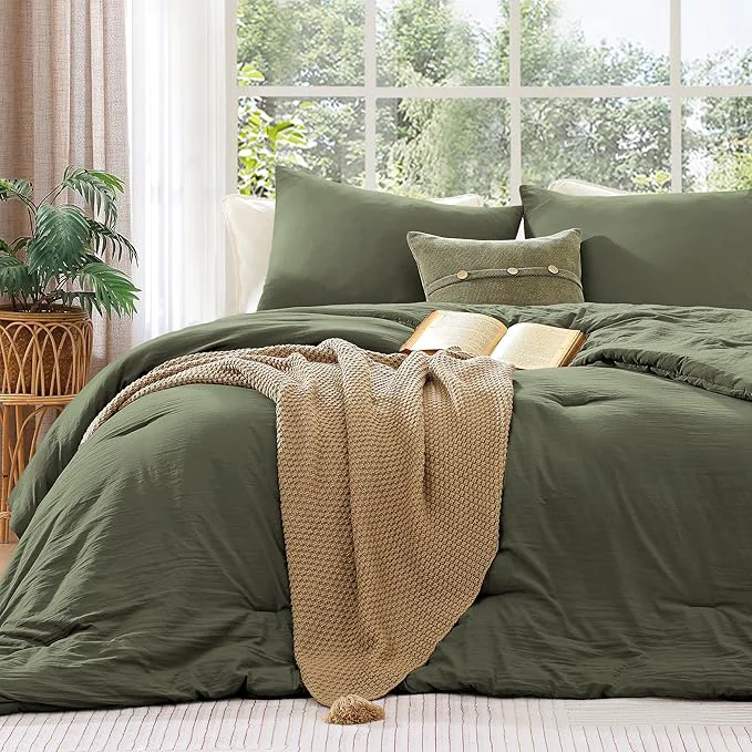 Environmentally Friendly WRENSONGE Super King Comforter Set Natural