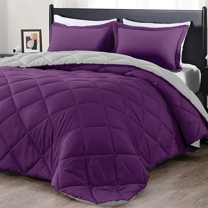 Minimalist downluxe California King Comforter Set Contemporary