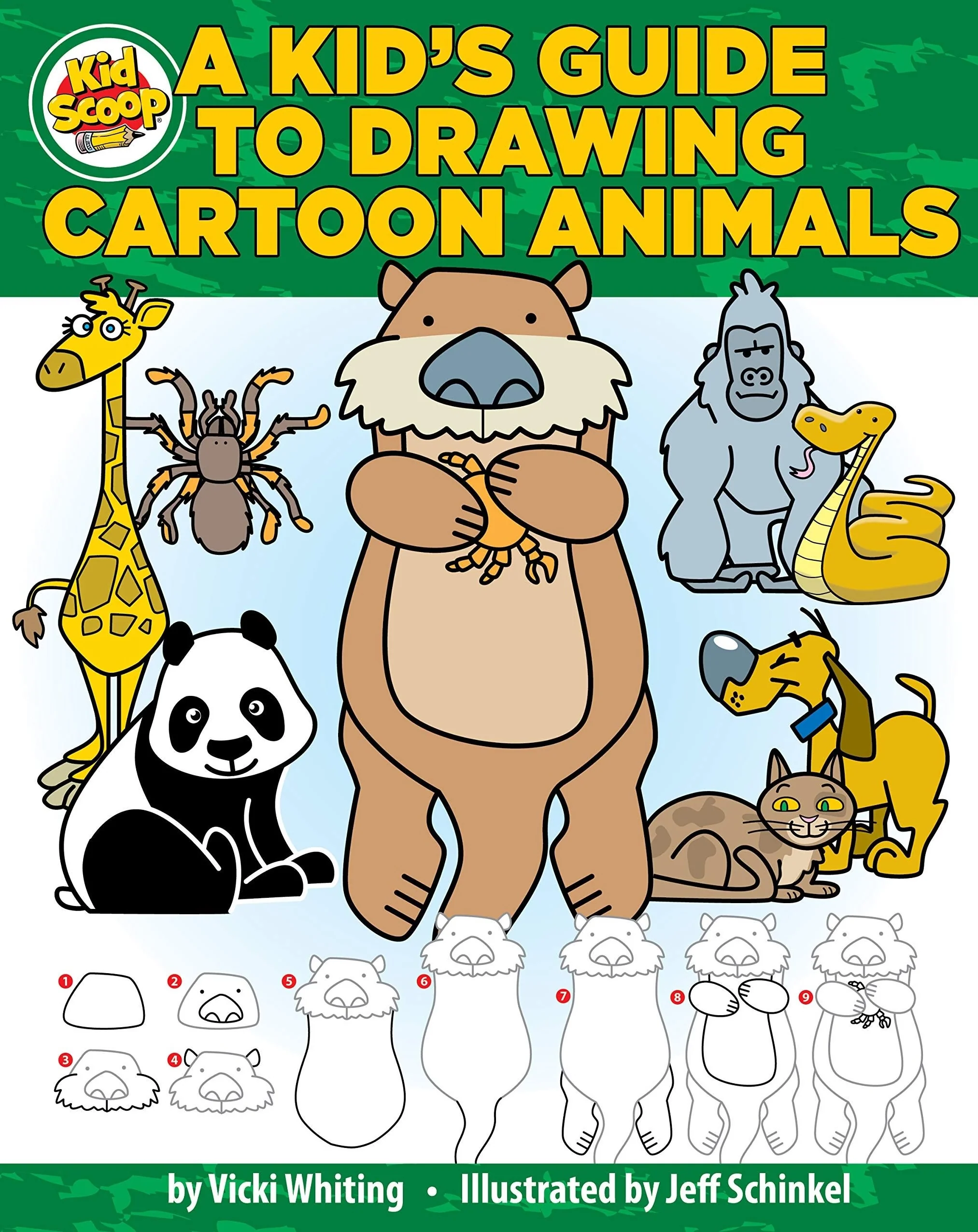 Safe Happy Fox Books A Kid’s Guide to Drawing Cartoon Animals Enhanced
