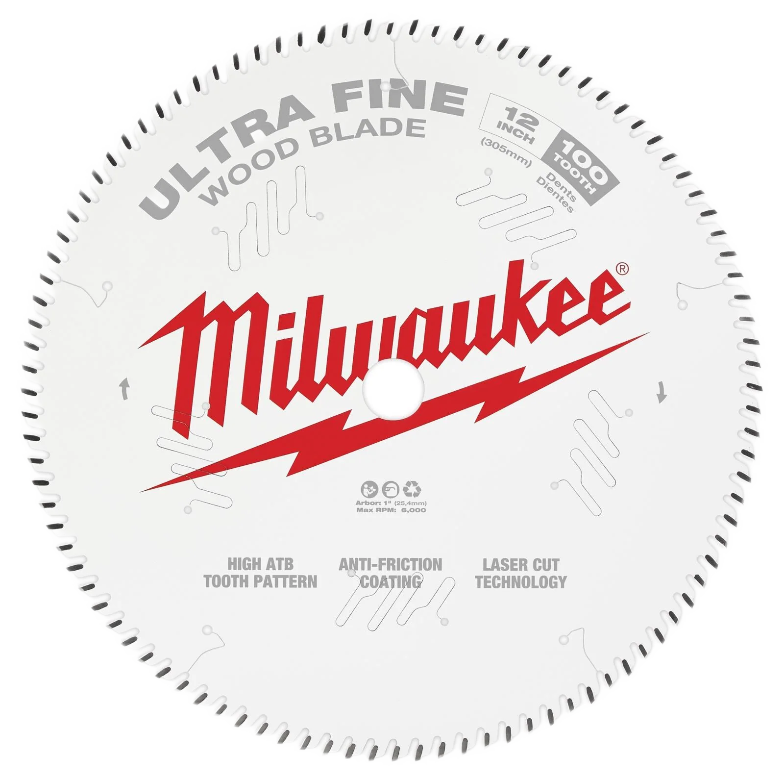 User-Friendly Milwaukee 12 100T Ultra Fine Finish Circular Saw Blade World-Class