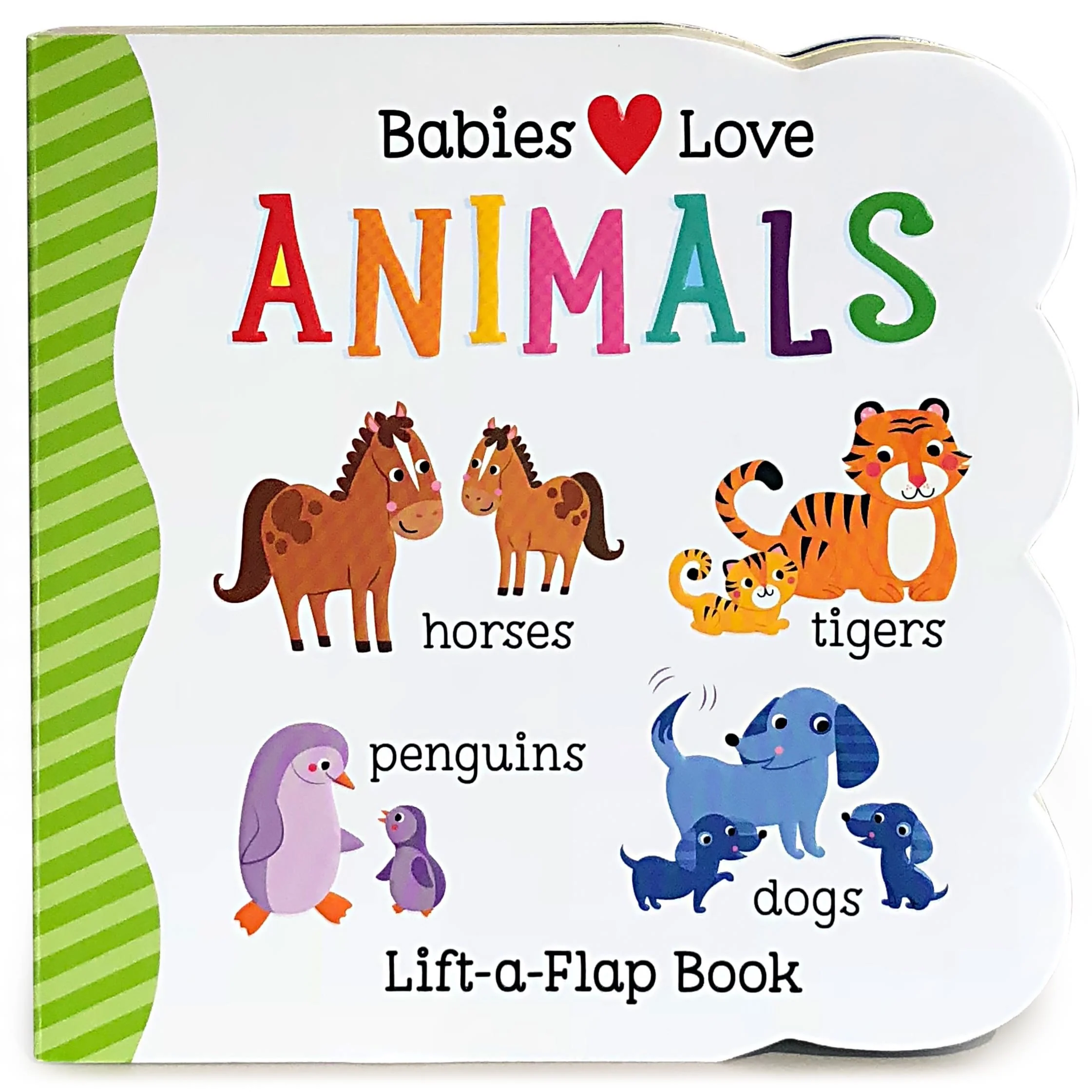 Expertly Made Cottage Door Press Babies Love Animals Book Safe
