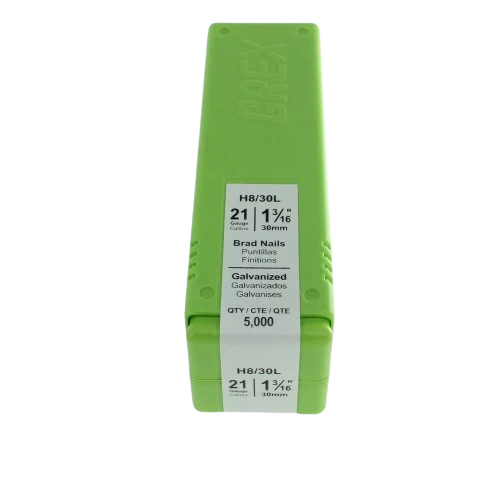 Genuine Grex 21 Gauge Brads 1-3 16 in. – 5M Prestigious