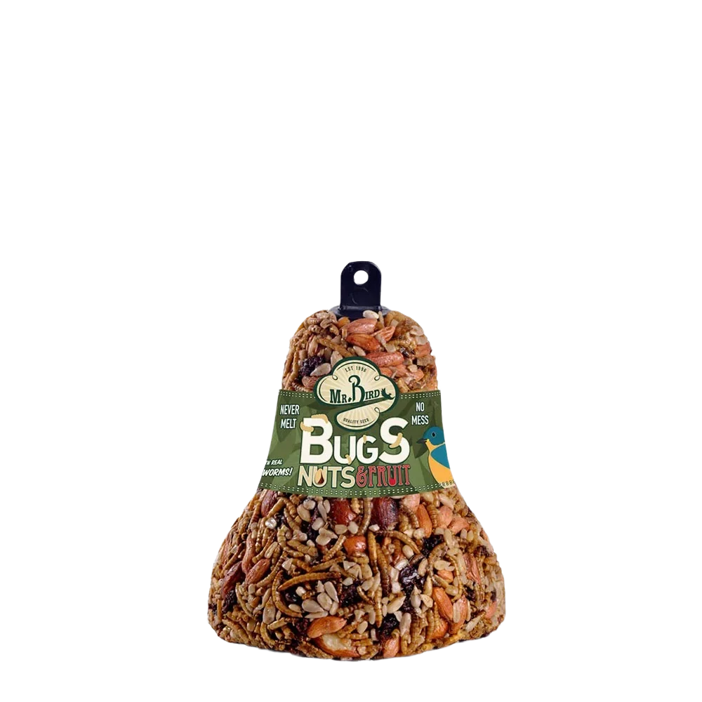 Powerful Mr. Bird Bugs Nuts Fruit Bell Reliable