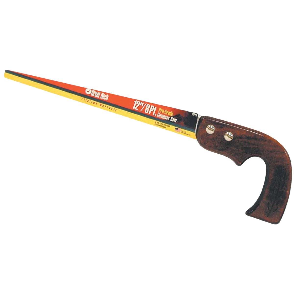 Secure Do it 12 In. Compass Saw Hardwood Handle Consistent