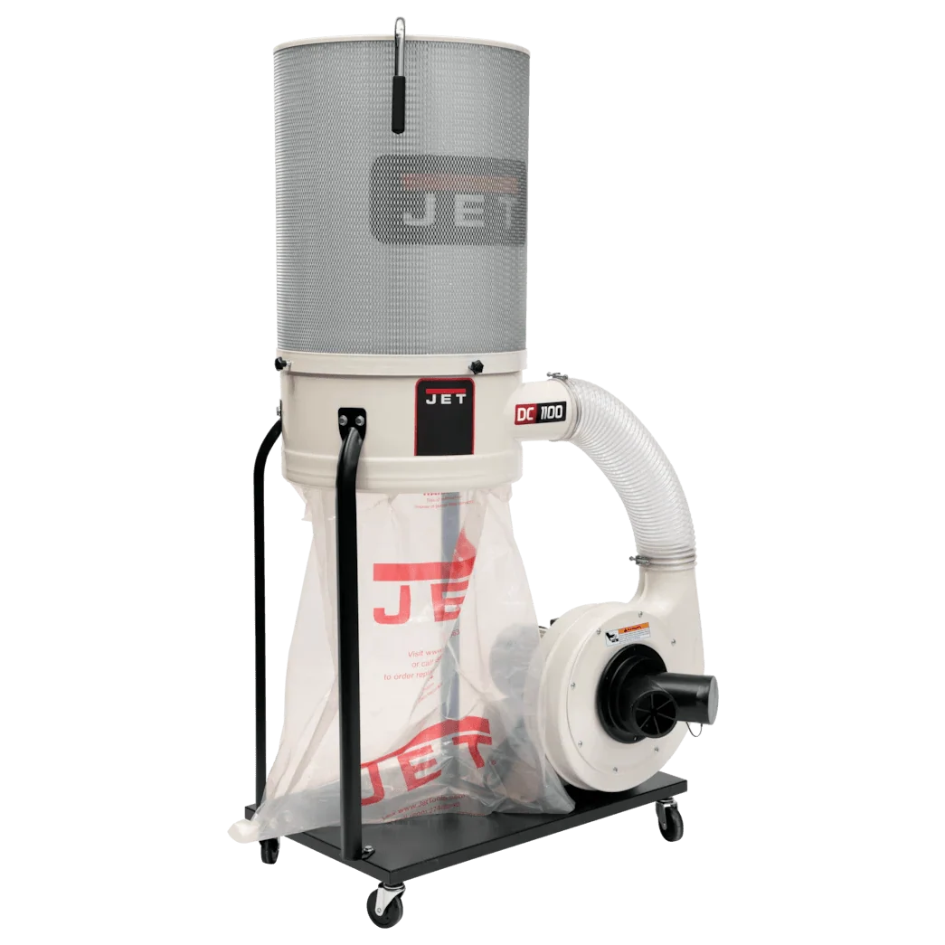 Eco-Friendly JET 1.5-HP Dust Collector with 2-Micron Canister Kit 115 230V Next-Generation