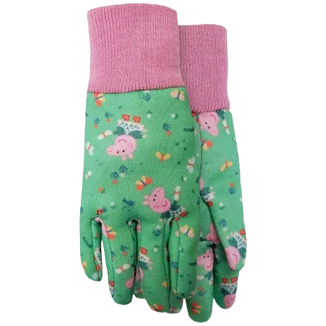 Exclusive Midwest Gloves Gear Toddler Peppa Pig Jersey Gloves Stylish