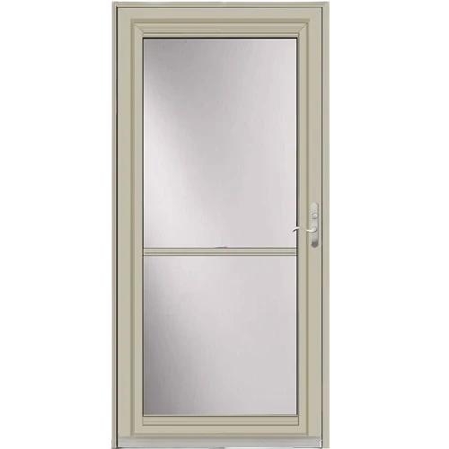 Refined Provia Spectrum 291SH Storm Door 36 in. Sandstone w Screen Vent Organic
