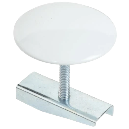 Practical Do it 1-3 4 White Metal Faucet Hole Cover Casual