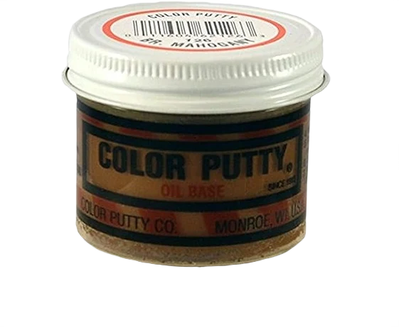 Breathable Color Putty Brown Mahogany Oil Base Wood Filler 3.68 oz. Minimalist