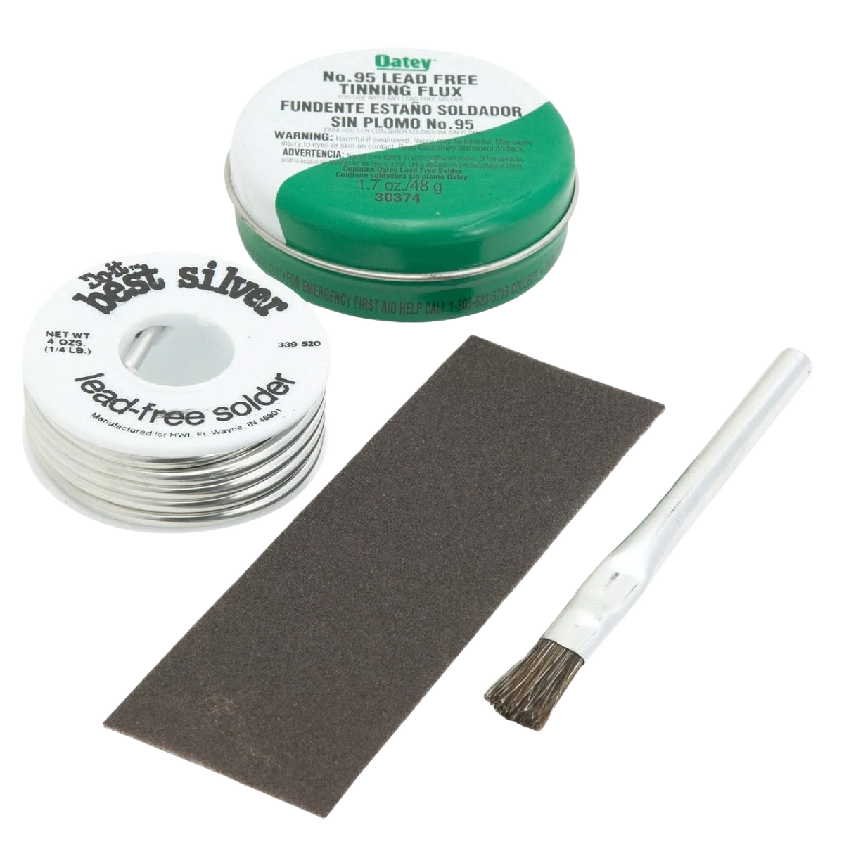 Functional Do it Silver Lead- No 95 Solder Kit 1 4 lb. Efficient