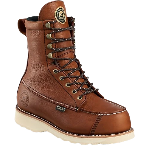 Outstanding Irish Setter Light Brown Wingshooter Style 894 Waterproof Leather Boots 12D Contemporary