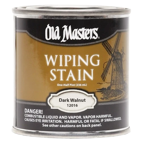 Optimized Old Masters Dark Walnut Oil Base Wiping Stain 1 2 Pint Unique