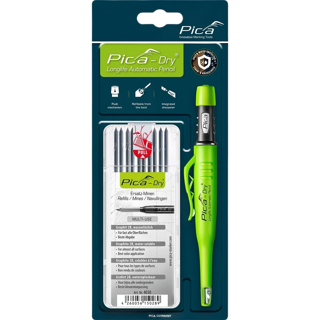Modern Pica Dry Bundle with Pencil and Graphite Leads High-Performance