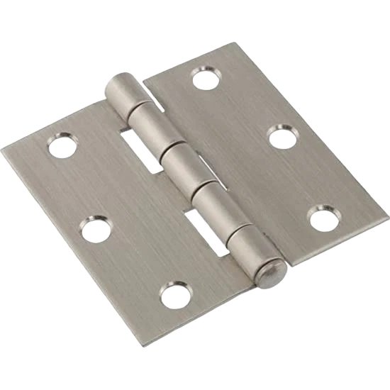 Safe Hillman 3 Stainless Square Corner Residential Door Hinge w Removable Pin Original