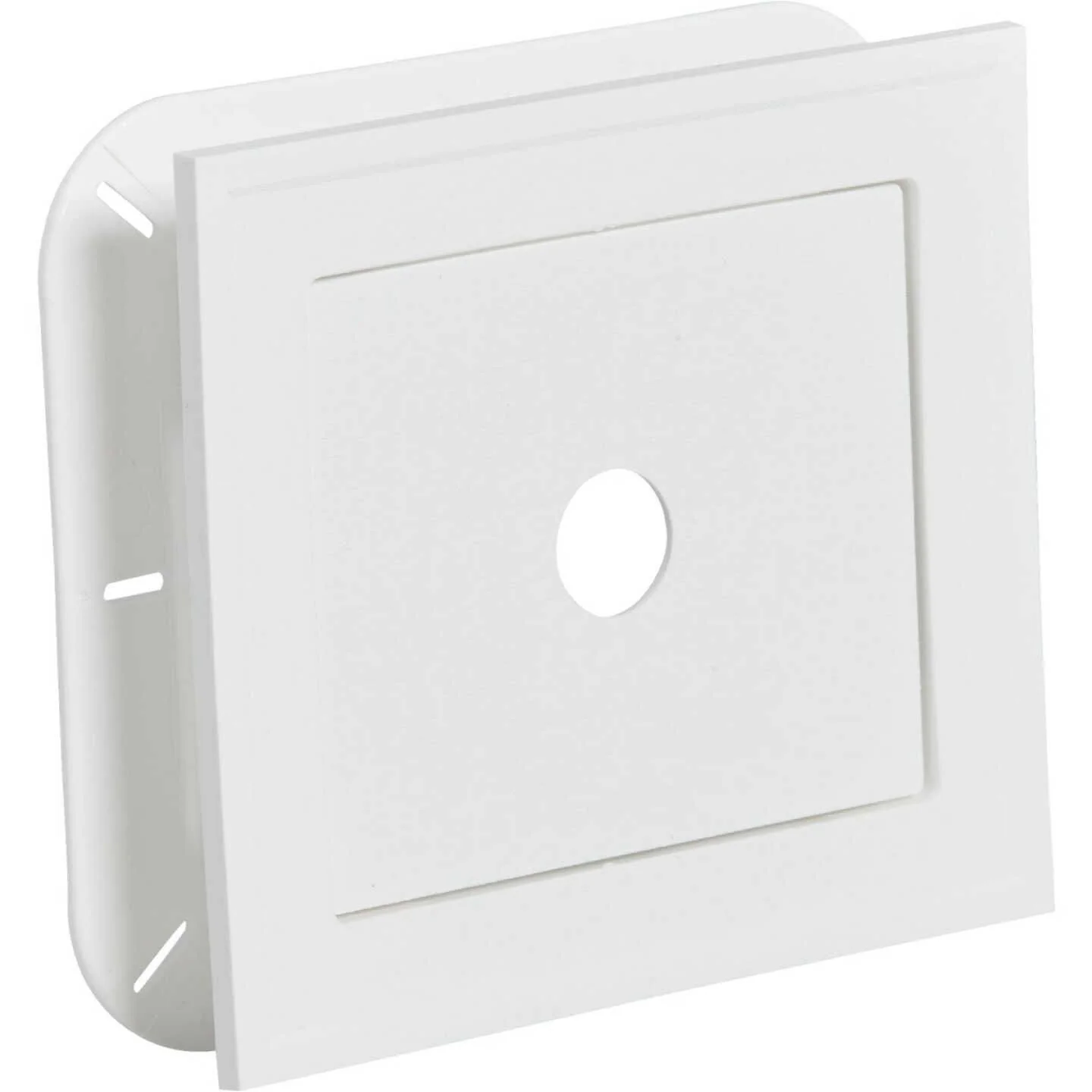 Lightweight Ply-Gem White J-Block Universal Mount Block 8-3 16 in. x 8-3 16 in. Specialty