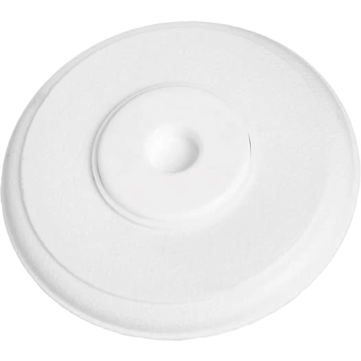 Sophisticated National Hardware 5 White Softstop Cover-Up Wall Door Stop Pure