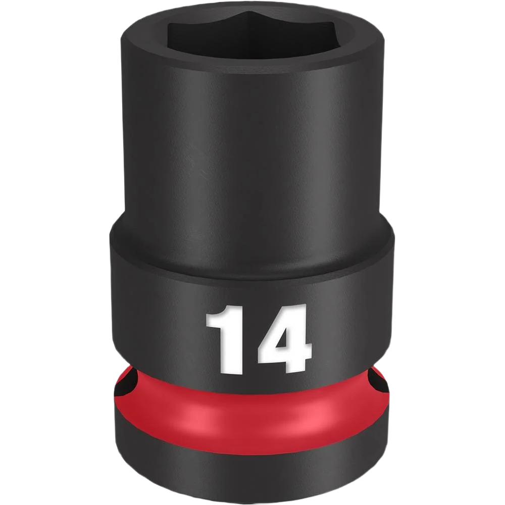 Refined Milwaukee SHOCKWAVE™ Impact Duty™ 1 2 Drive 14-mm 6 Point Socket High-Quality