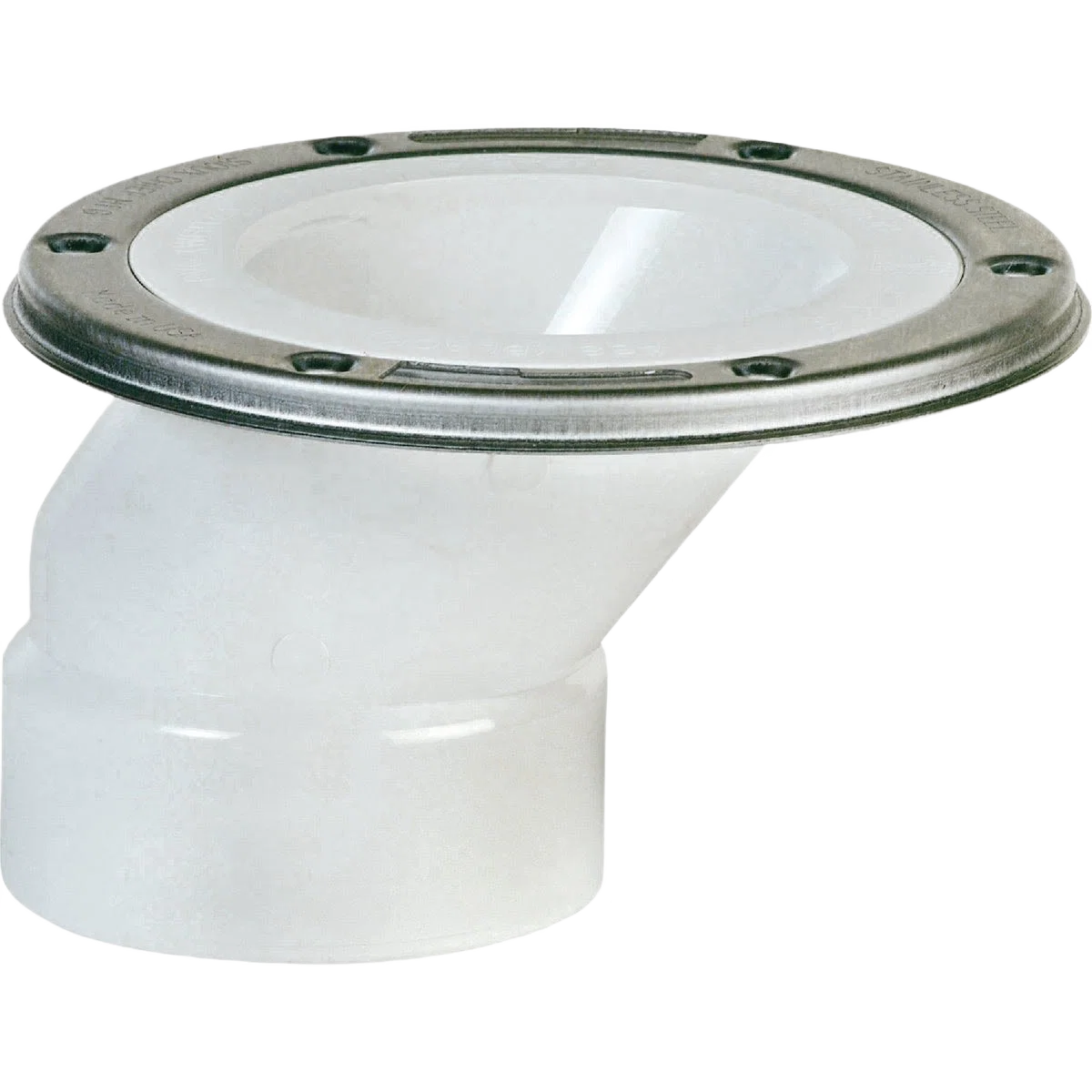 Smooth Sioux Chief PVC Offset Closet Flange with Swivel Ring Natural