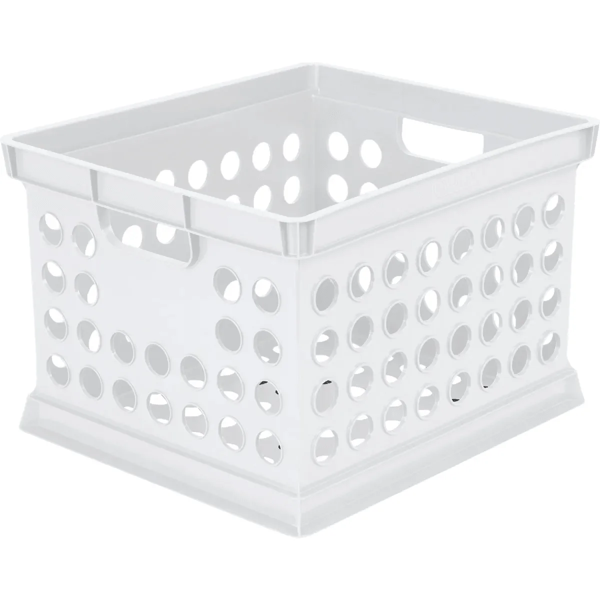 Top-Quality Sterilite White Storage Crate Eco-Friendly