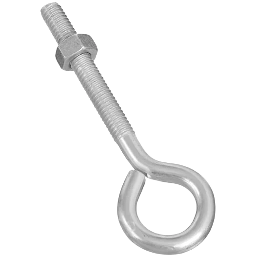 Reliable National Hardware 5 16 x 4 Zinc Eye Bolt with Hex Nut Innovative