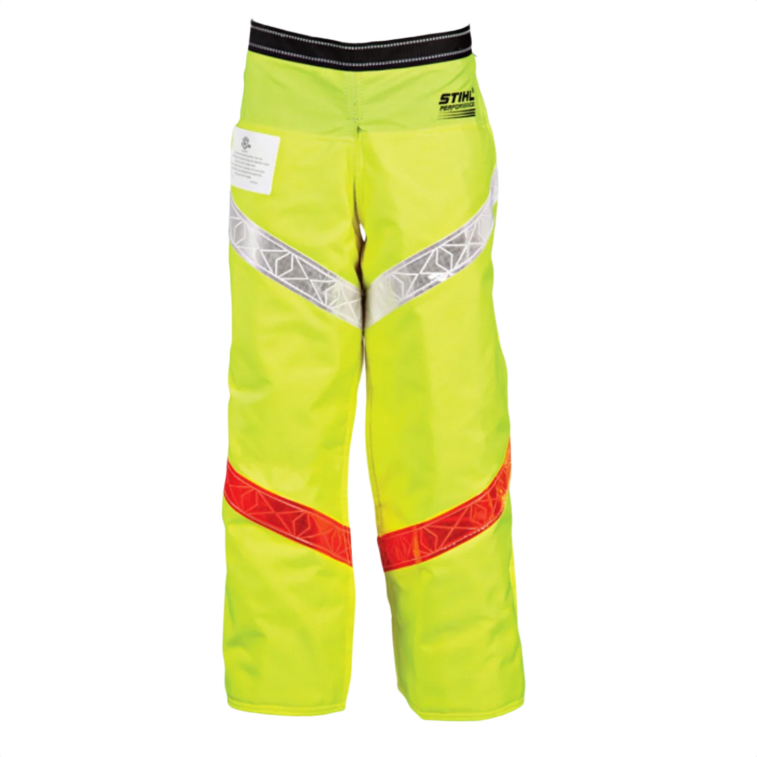 Green STIHL 36 Dynamic Hi-Vis Apron Chaps 6 Layer Carefully Designed
