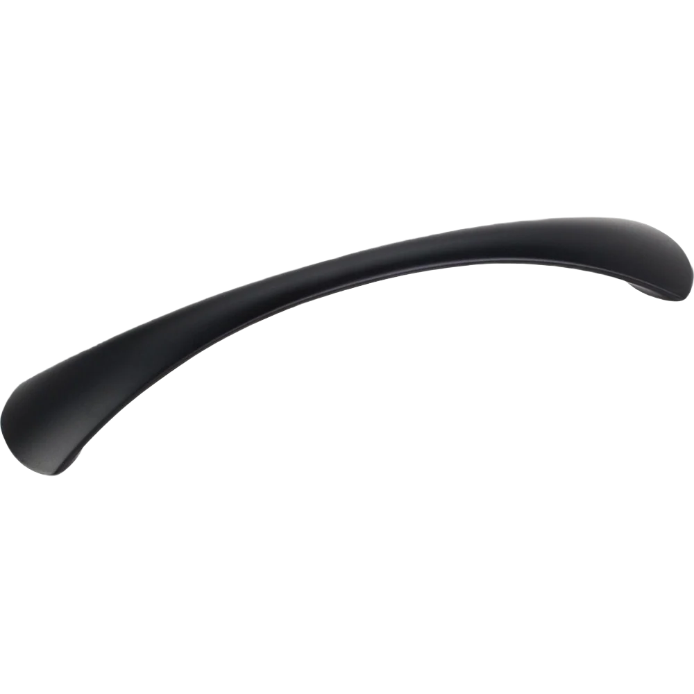 Traditional Hardware Resources Matte Black Belfast Pull 6-3 16 in. Carefully Designed