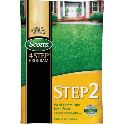 Trendy Scotts 4 Step Program Step 2 Weed Control Plus Lawn Food 44.11 lbs. Effective