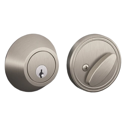 Enhanced Dexter Single Cyl. Deadbolt Satin Nickel Flexible