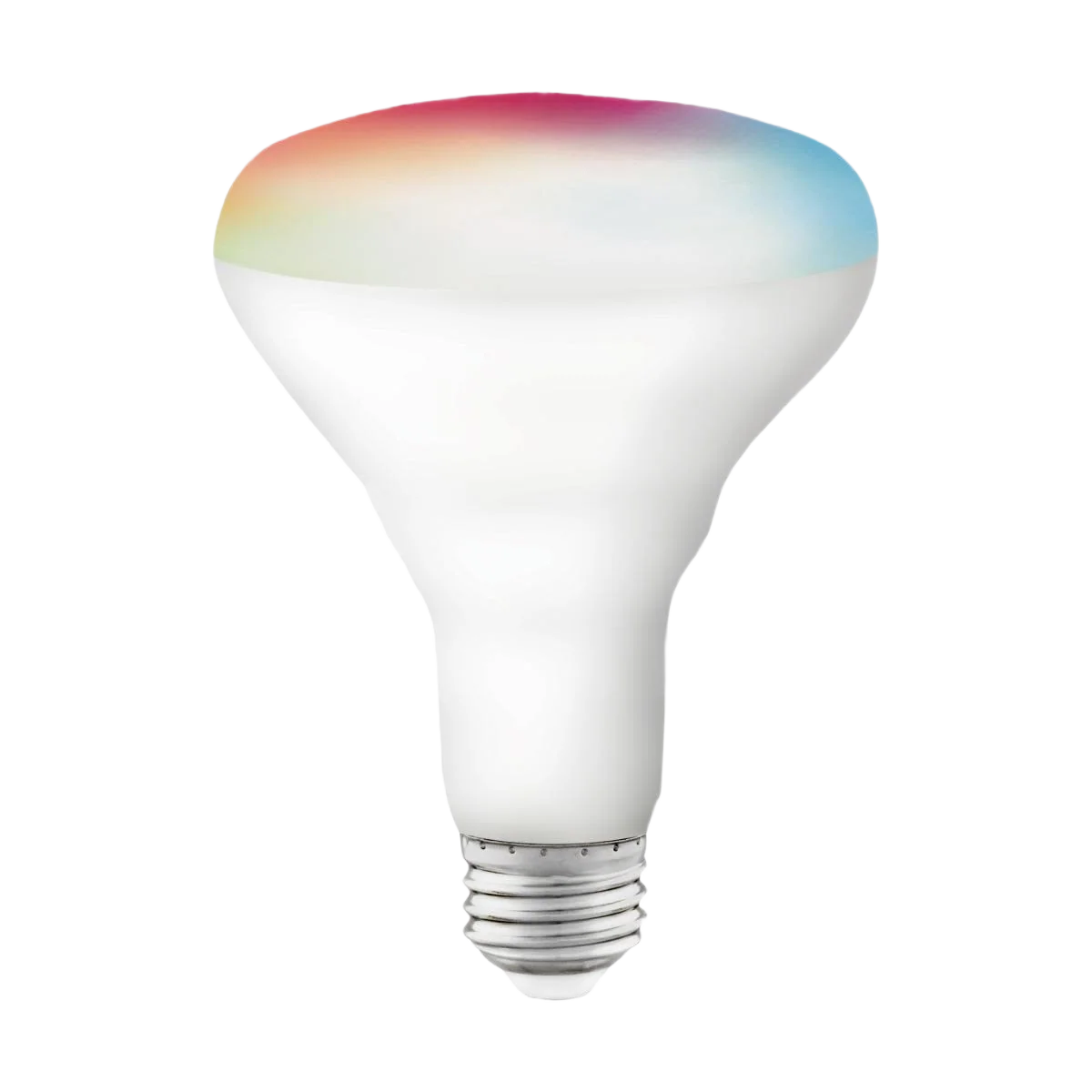 Secure Satco 9.5 Watt BR30 LED Color Changeable Wi-Fi Smart Light Bulb High-Performance