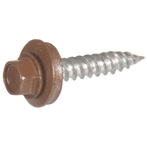 Official Hillman 10 X 1-1 2 In. Brown Painted Head Self Piercing Sheeter Screw Eco-Friendly