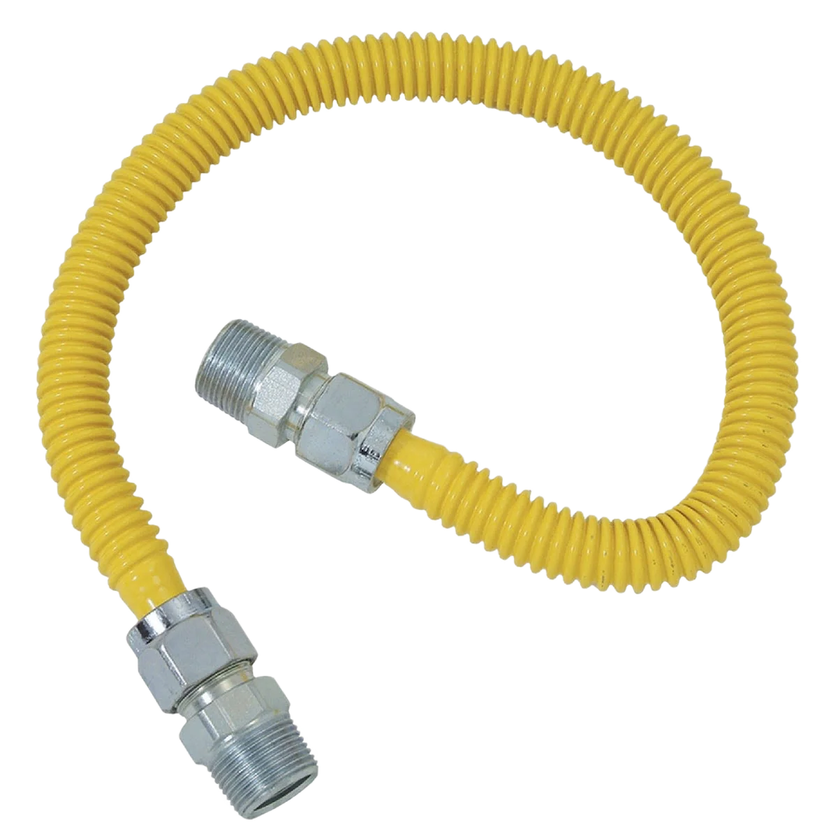 Professional Dormont 5 8 OD x 72 Coated Stainless Steel Gas Connector 1 2 MIP x 1 2 MIP Quality