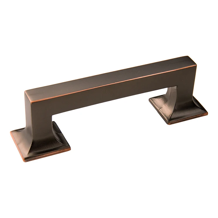 Effective Hickory Hardware 3 Oil-Rubbed Bronze Highlighted Center-to-Center Studio Pull Consistent