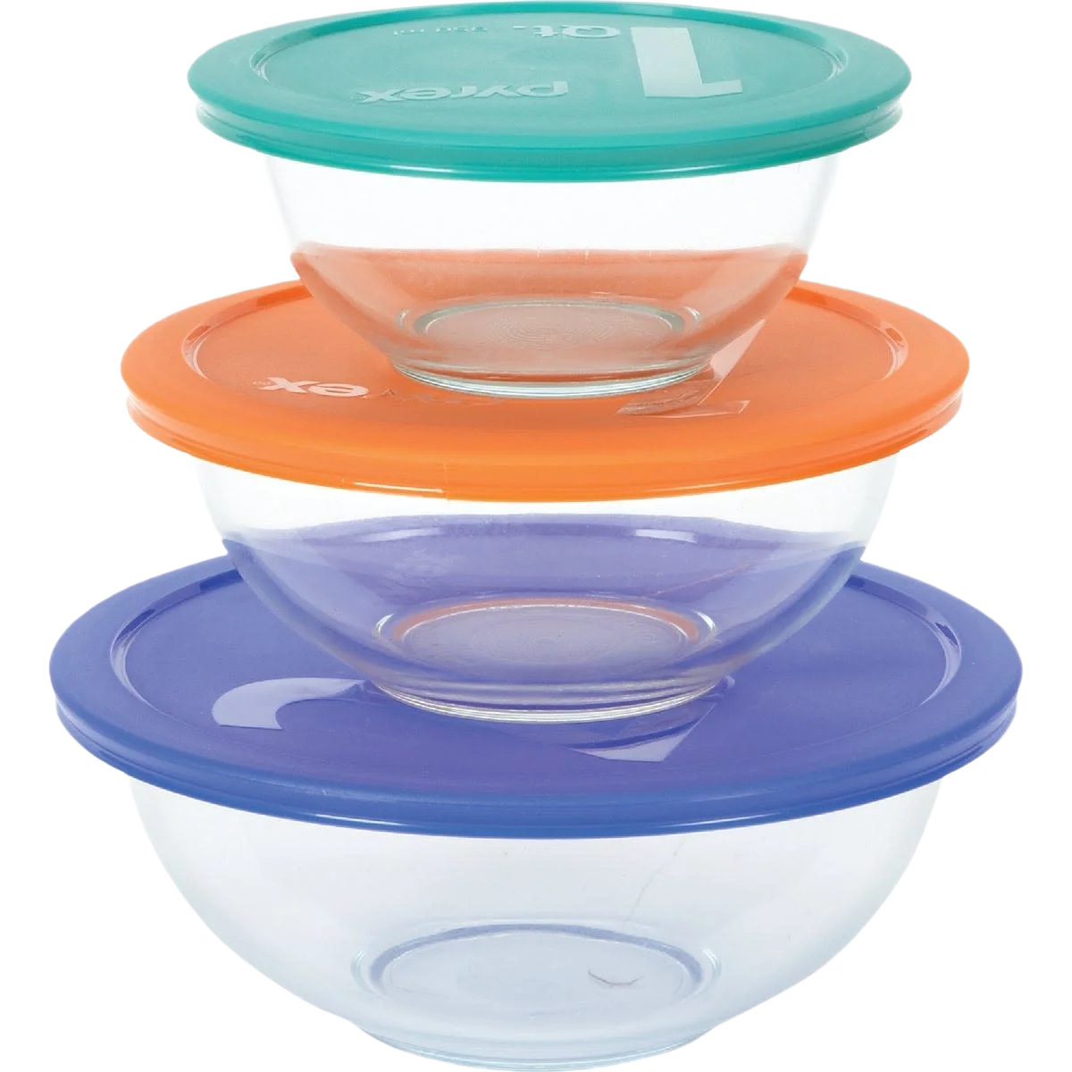 Secure Pyrex 6-Piece Bowl Set Advanced