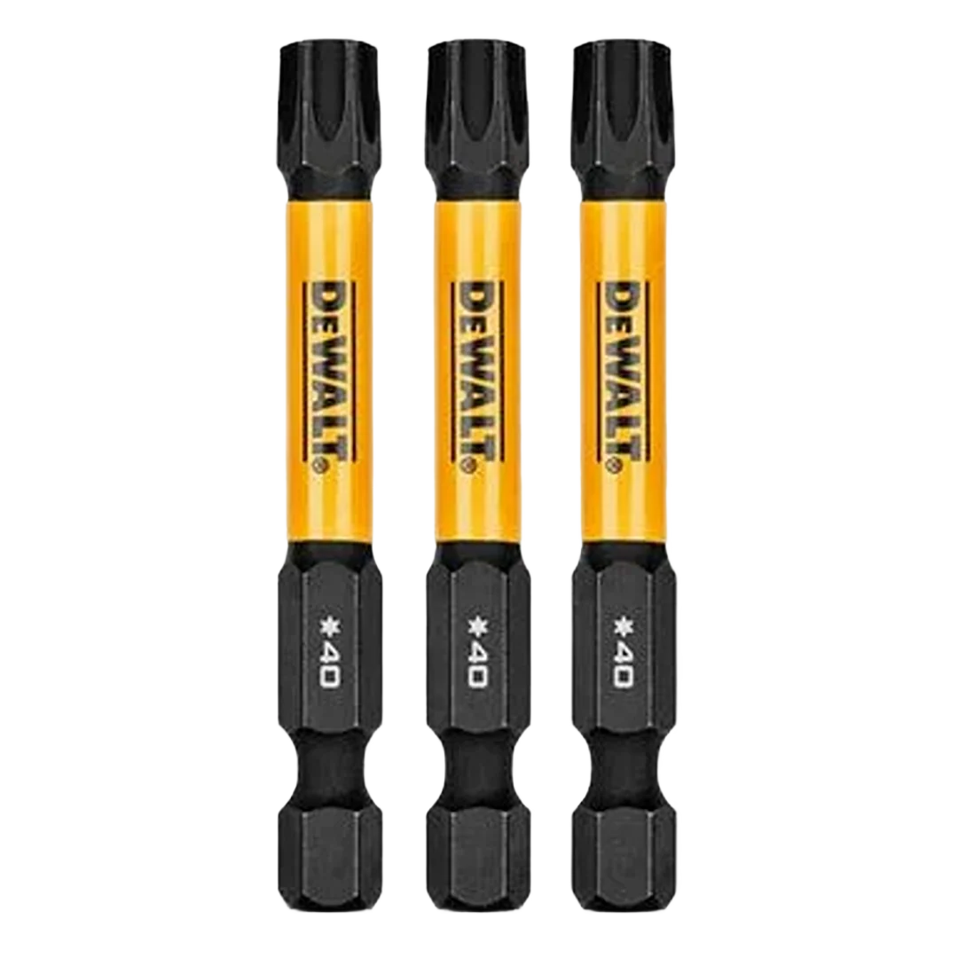 Lightweight DEWALT 2-1 4 Flextorq T40 Drill Bit 3-Pack Sophisticated