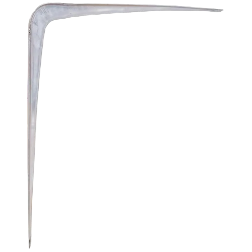 Solid Hillman 10 x 12 in. Shelf Bracket Zinc-Plated Lightweight