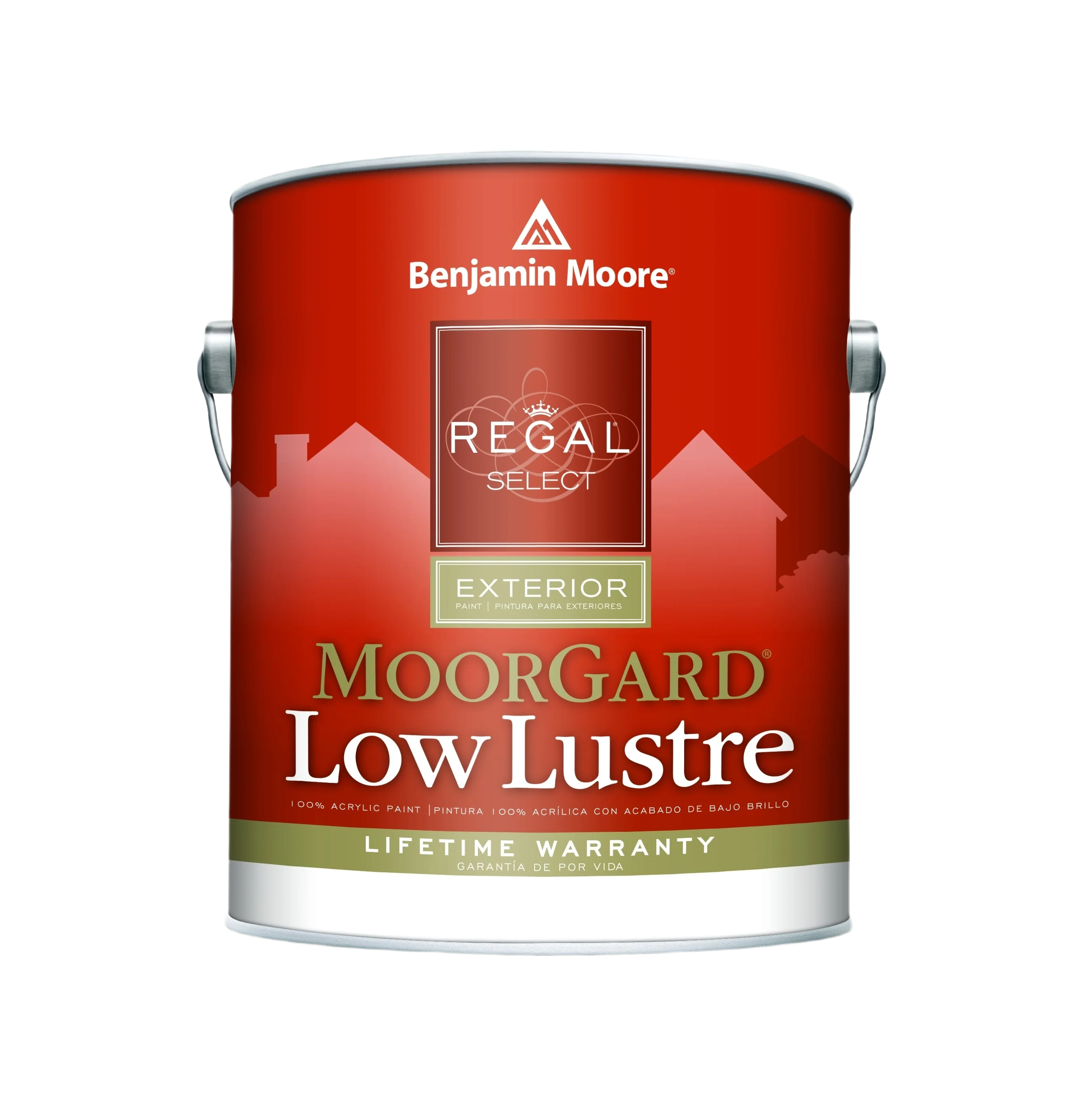 Durable Benjamin Moore Moorgard 2X Low Lustre Tintable Base Exterior Paint 1 Quart Selected