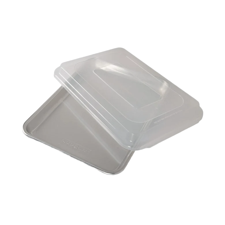 Premium Nordic Ware Naturals Baker’s Quarter Sheet with Lid 8 x 11.4 in. Solid