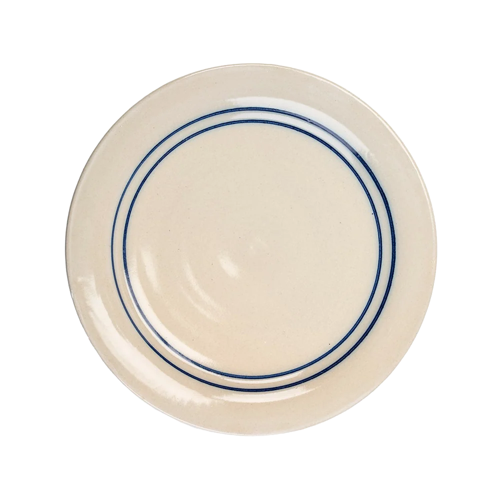 Trusted Heritage Blue Stripe Stoneware Dinner Plate High-Quality