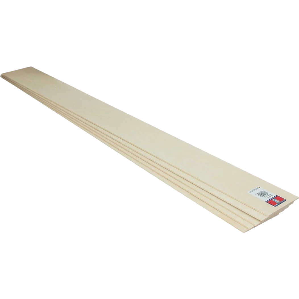 High-Quality Midwest Products Basswood Board 1 8 in. x 3 in. x 3 ft. Soft