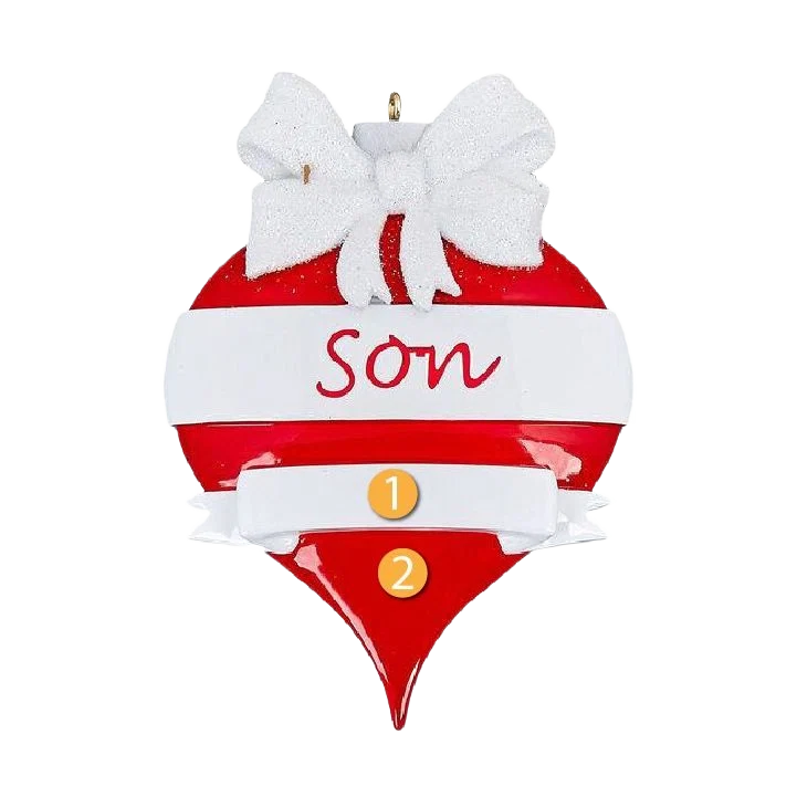 Proven Rudolph Me Personalized Son Ornament Authentic